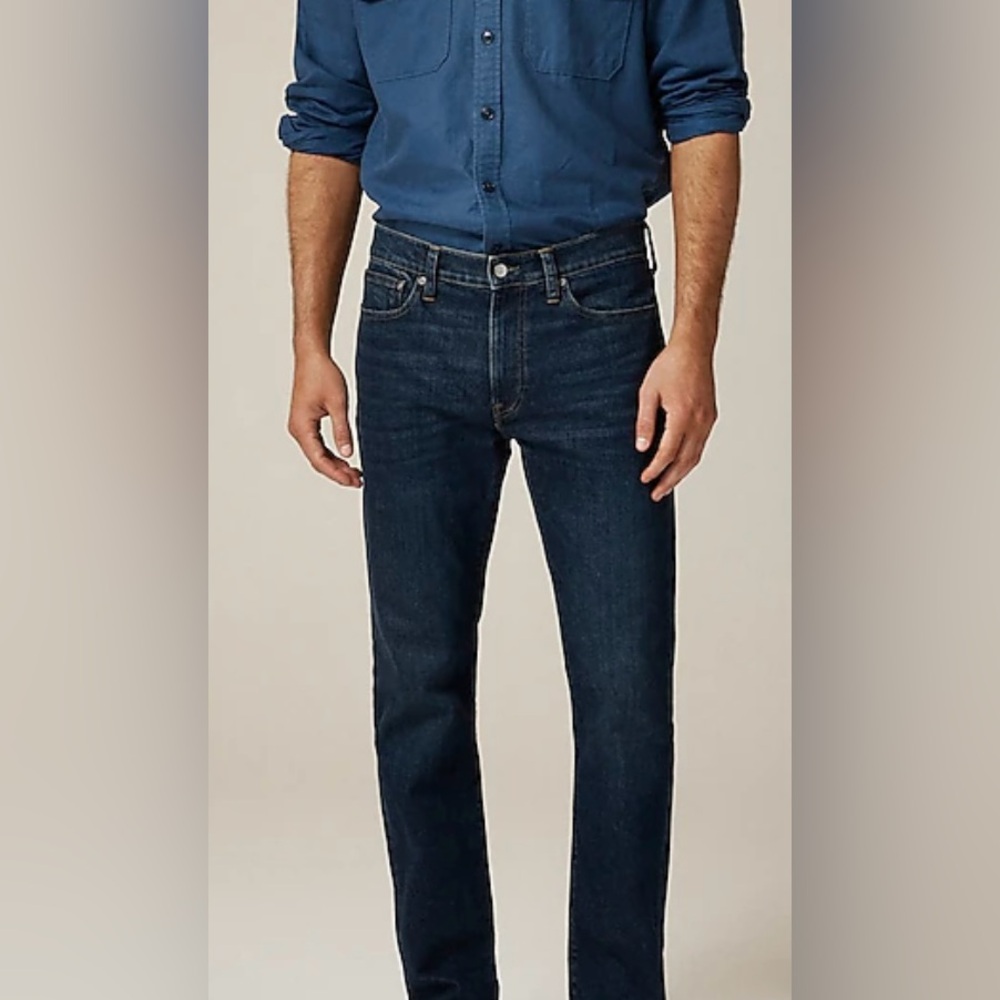 J Crew Kaihara Japanese Denim Men Jeans Style 484 W33 L 32 EUC - Picture 8 of 14